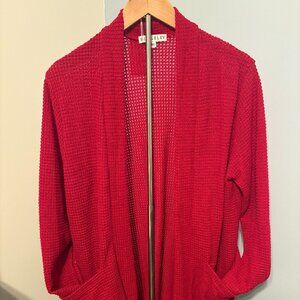 WAFFLE WEAVE CARDIGAN